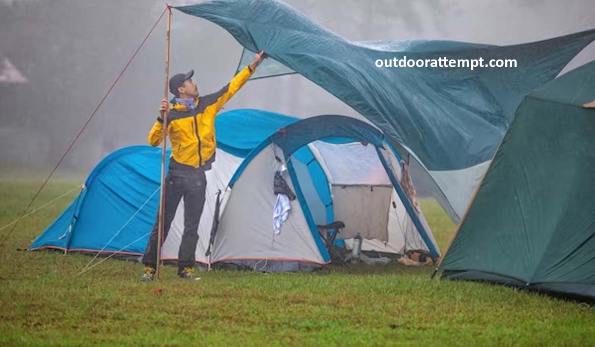 Solo Heavy Rain Camping In Uttarakhand Mountain