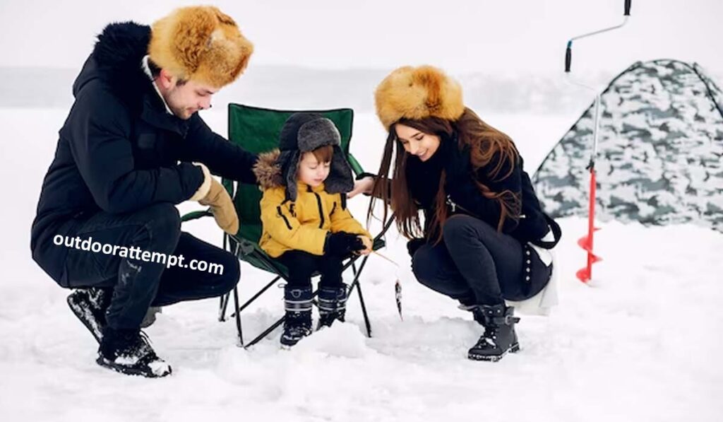 Hot Tent Camping In Heavy Snowfall