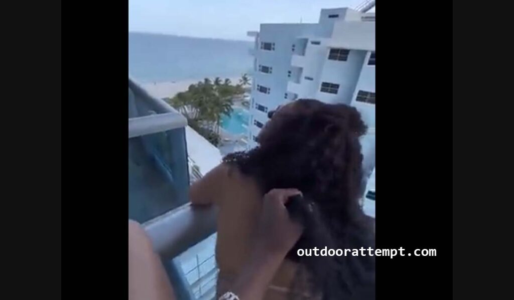 Murda B and Bandman rill balcony Leaked video