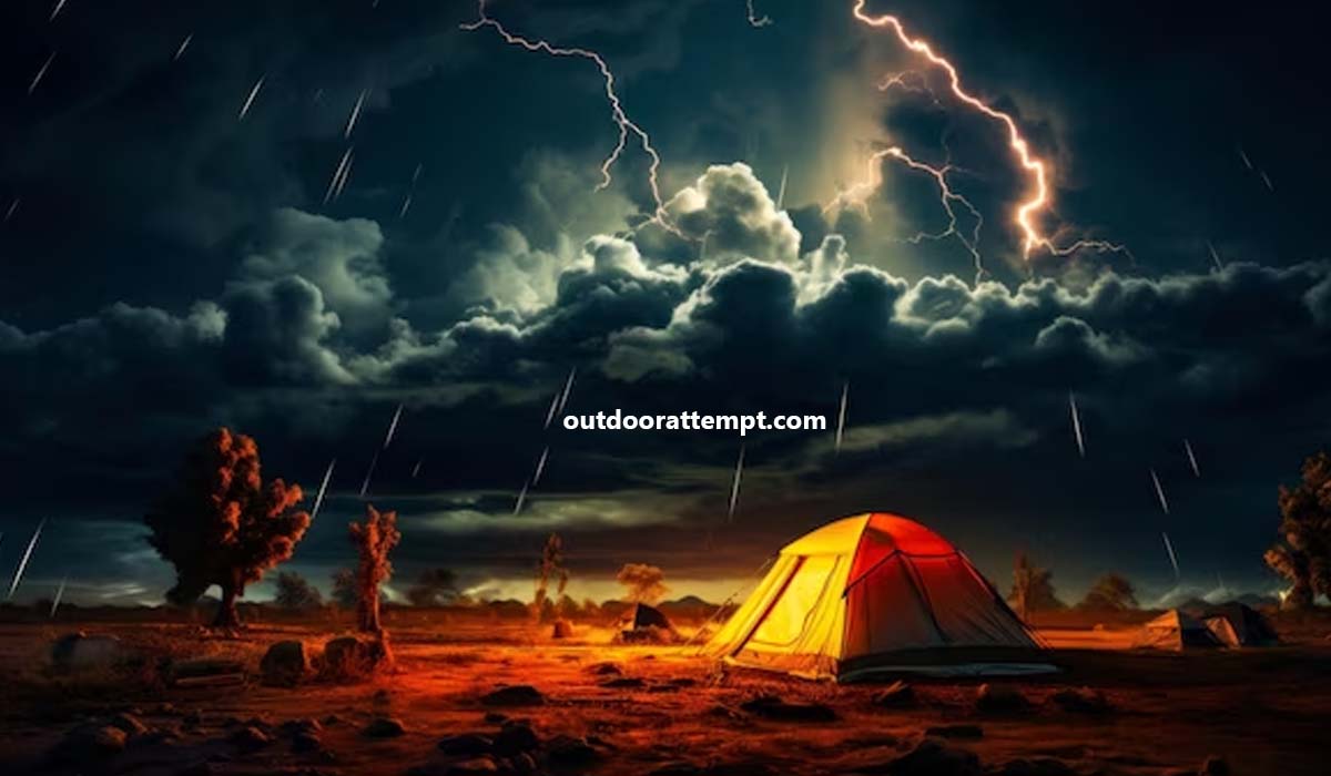 Epic Thunderstorm Camping Adventure Under Shelter and Canvas